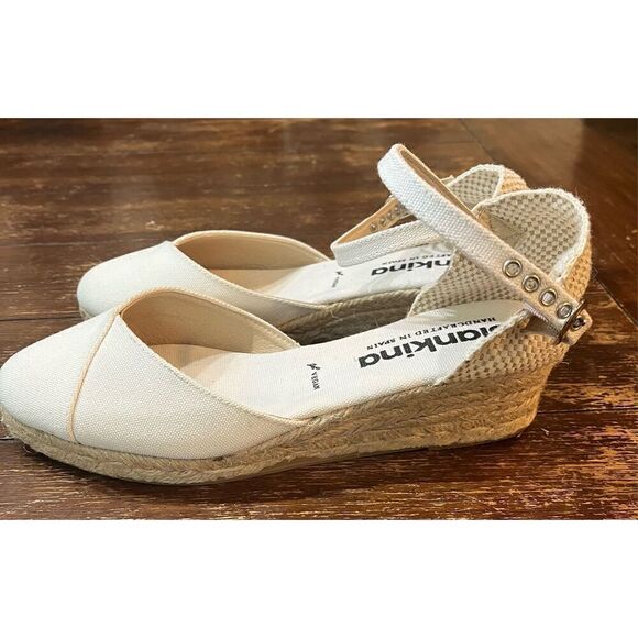 Biankina Girona Authentic Spanish Espadrille Wedge Sandals for Women - Picture 5 of 8